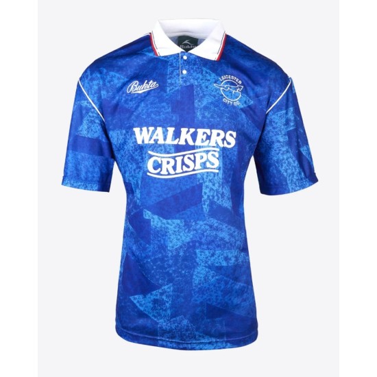 Camiseta Retro Leicester City Local 1990 para Hombre