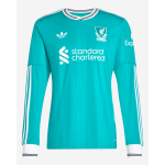 Camiseta Tercera Liverpool 2025/26 Manga Larga Niño
