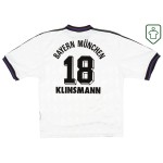 Camiseta retro Bayern Múnich 1996/98 visitante para hombre Klinsmann #18