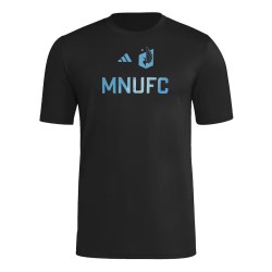 Camiseta mujer Minnesota United FC 2025 tercera Hook AEROREADY - negra