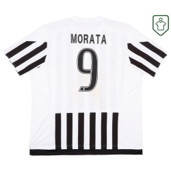 Camiseta retro Juventus 2015/16 local para hombre Morata #9