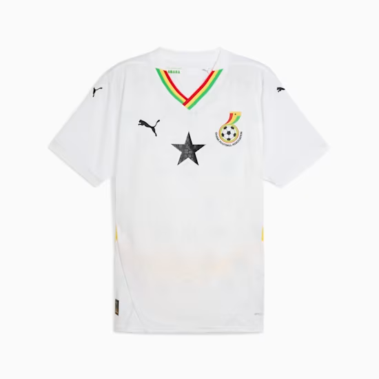 Camiseta local Ghana 2025 mujer Camiseta local Ghana 2025 mujer
