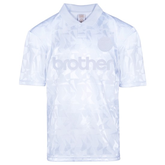 Camiseta Retro Whiteout Mujer Manchester City 1990 Camiseta Retro Whiteout Mujer Manchester City 1990