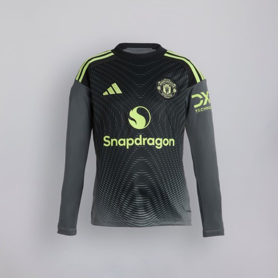 Camiseta de Portero de Manga Larga para Niño del Manchester United 2025/26