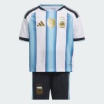 Conjunto local de la Copa del Mundo 2026 de Argentina para niño Conjunto local de la Copa del Mundo 2026 de Argentina para niño