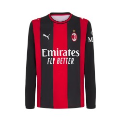 Camiseta de manga larga de local Milan 2026/27 para niños