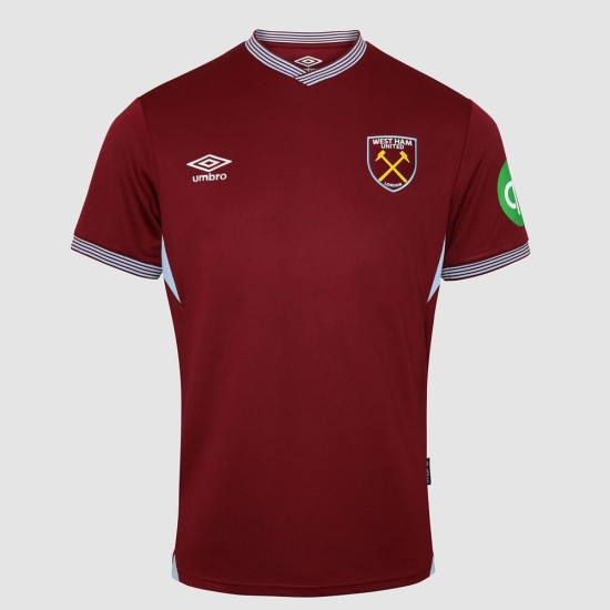 Camiseta de Local West Ham United Niño Sin Publicidad 2025/26