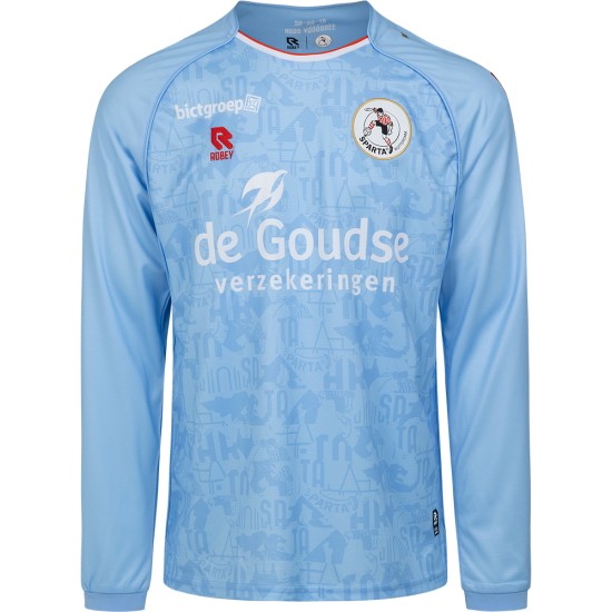 Camiseta Manga Larga Visitante 2025/26 Hombre Sparta Rotterdam