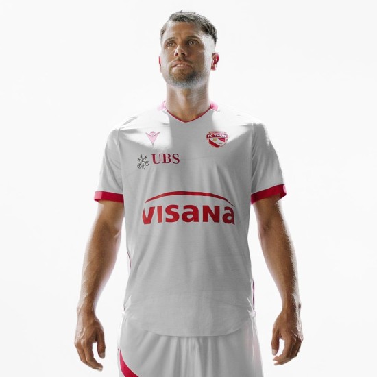Camiseta visitante niño FC Thun 2025/26 - blanca