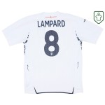 Camiseta retro local Inglaterra 2007/09 para hombre Lampard #8