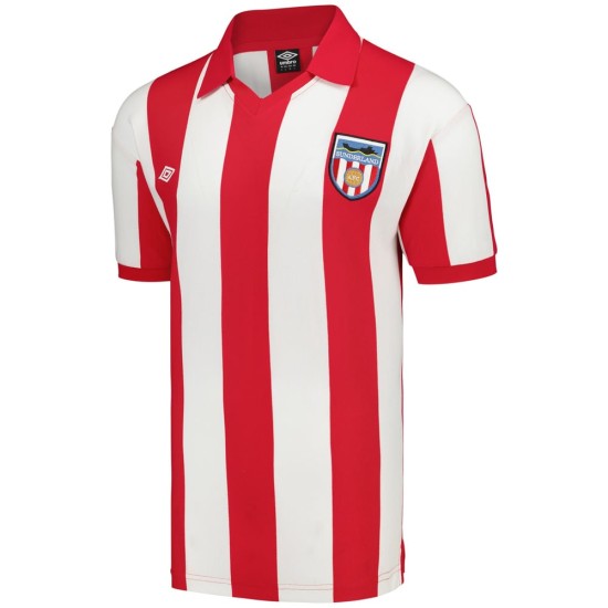 Camiseta retro local hombre Sunderland 1978 Camiseta retro local hombre Sunderland 1978