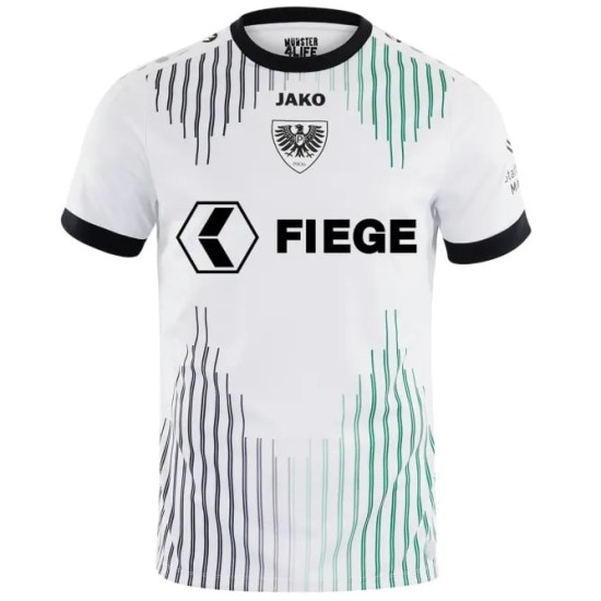 Camiseta Segunda SC Preußen Münster 2025/26 Hombre
