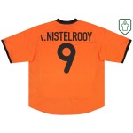 Camiseta retro local Países Bajos 2000/02 para hombre V.Nistelrooy #9