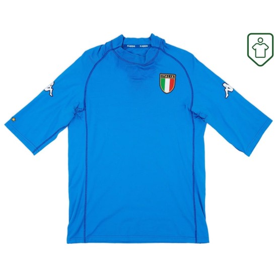 Camiseta retro local Italia 2000/01 para hombre