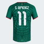Camiseta Oficial Local México 2026 Mujer S. GIMENEZ #11