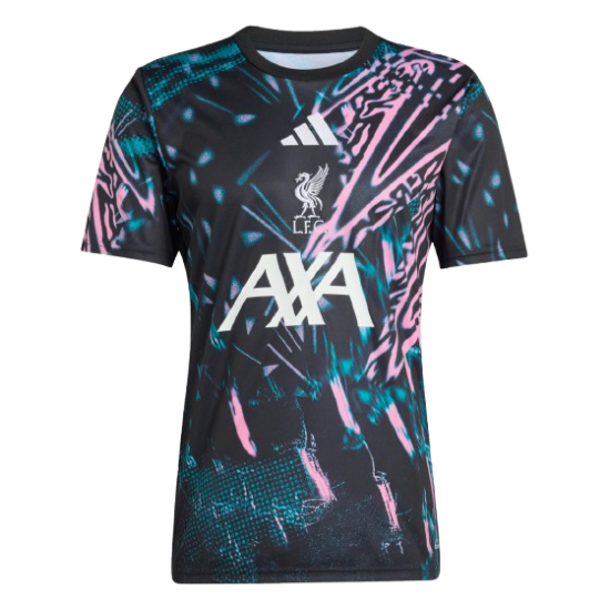 Camiseta Prepartido Tercera Liverpool 2025/26 para Niño - Negra