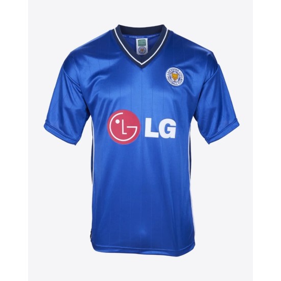Camiseta Retro de Casa Leicester City Infantil 2002