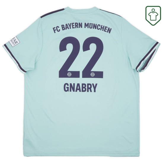 Camiseta retro Bayern Múnich 2018/19 visitante para hombre Gnabry #22
