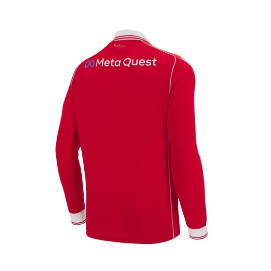 Camiseta de Manga Larga Edición Limitada Leyendas Wrexham AFC 2025/26 para Hombre