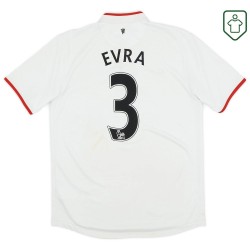 Camiseta retro visitante hombre Manchester United 2012/14 Evra #3