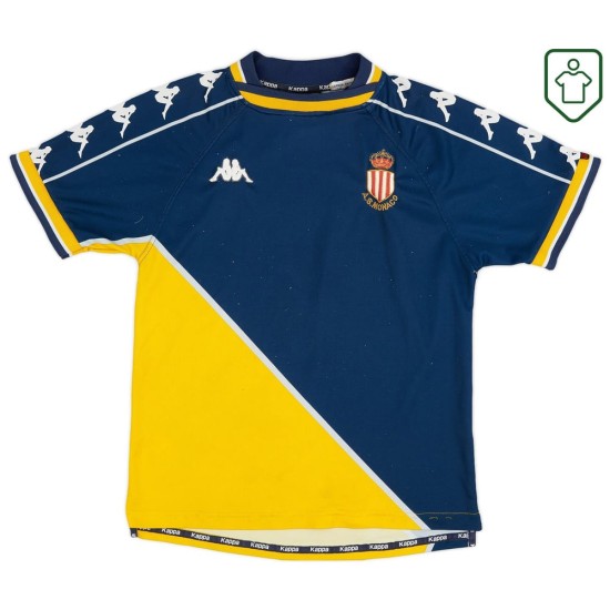 Hombre Camiseta retro visitante AS Monaco 1999/00