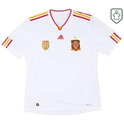 Camiseta retro visitante España 2011 para hombre