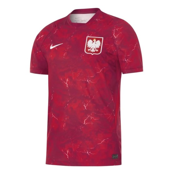 Camiseta Mundial 2026 Visitante Polonia Mujer