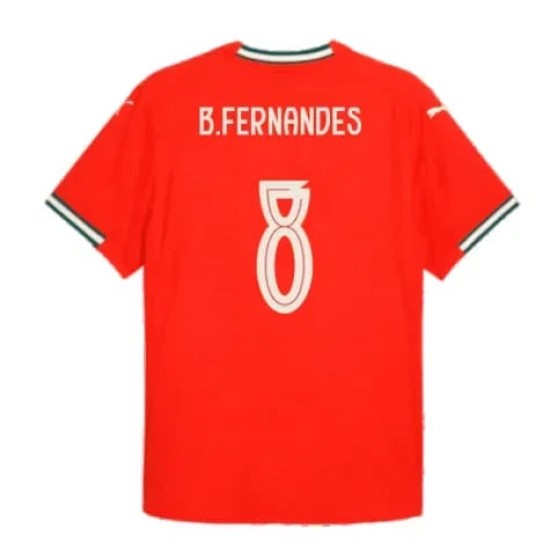 Camiseta de casa B.FERNANDES Portugal 2025/26 para mujeres