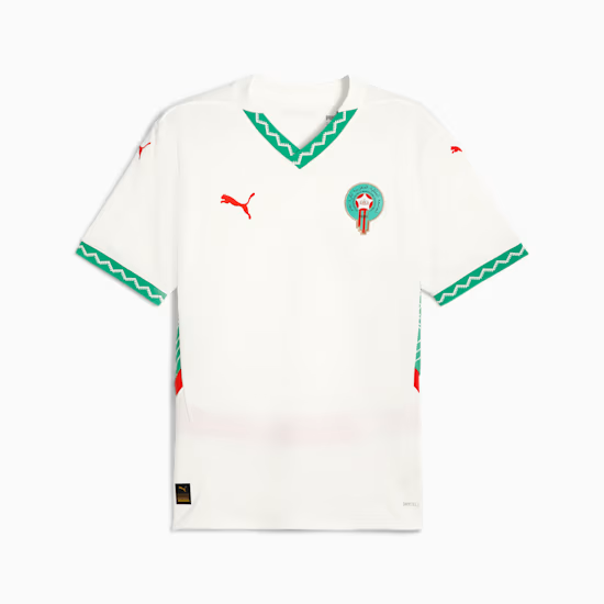 Camiseta de visitante Marruecos 2025 mujer