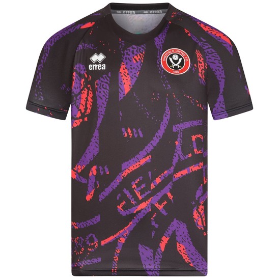 Camiseta de calentamiento tercera de hombre Sheffield United 2025/26 - Morado oscuro