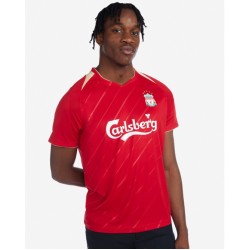Camiseta retro europea local Liverpool 2005/06 de hombre