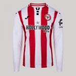 Camiseta Local Manga Larga Mujer Brentford 2025/26