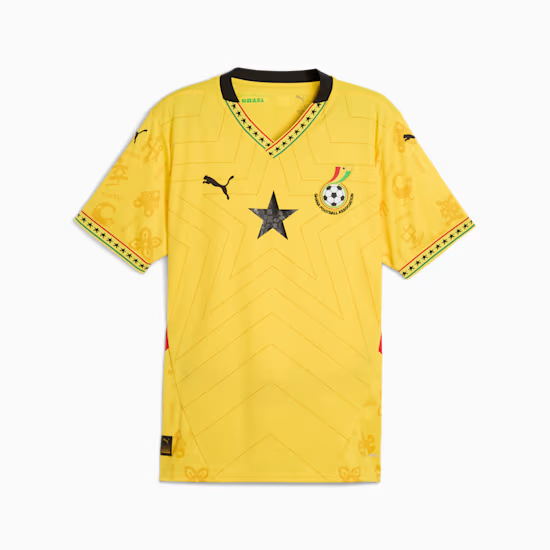 Camiseta visitante Ghana 2025 mujer