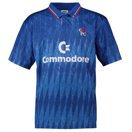 Camiseta Retro Azul Chelsea 1990 para Hombre