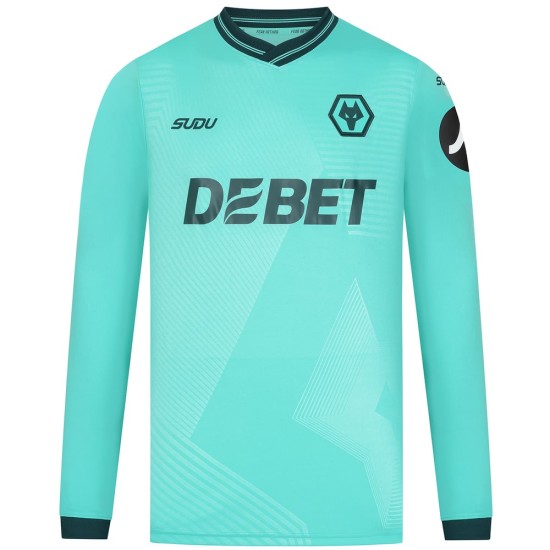 Mujer Camiseta de Manga Larga de Visitante Wolverhampton Wanderers 2025/26