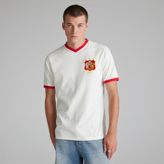 Camiseta Retro Final FA Cup Mujer Manchester United 1957