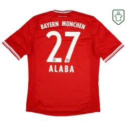 Camiseta retro Bayern Múnich 2013/14 local para hombre Alaba #27