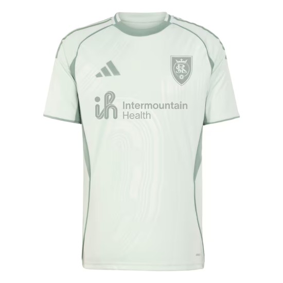Camiseta Mujer Real Salt Lake 2025 Tercera Pre Partido Verde