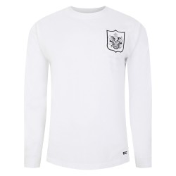 Camiseta Retro Fulham Local Manga Larga 1966/67 para Hombre #2