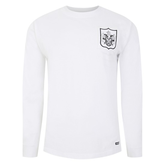 Camiseta Retro Manga Larga Infantil Fulham 1966/67 Home #2