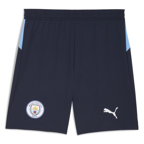 Pantalones Cortos Locales Negros Manchester City 2025/26 Mujer