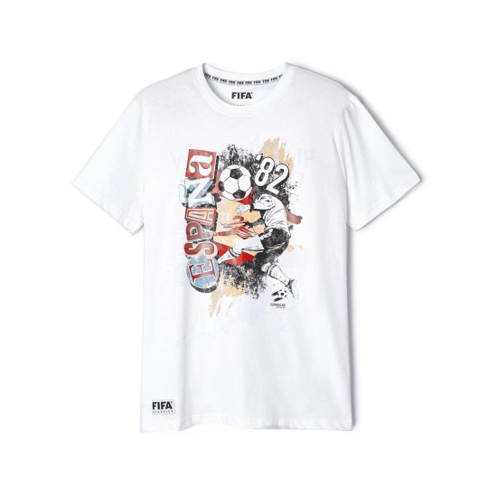 Camiseta Retro España 82 Clásicos Pintura Niño Camiseta Retro España 82 Clásicos Pintura Niño