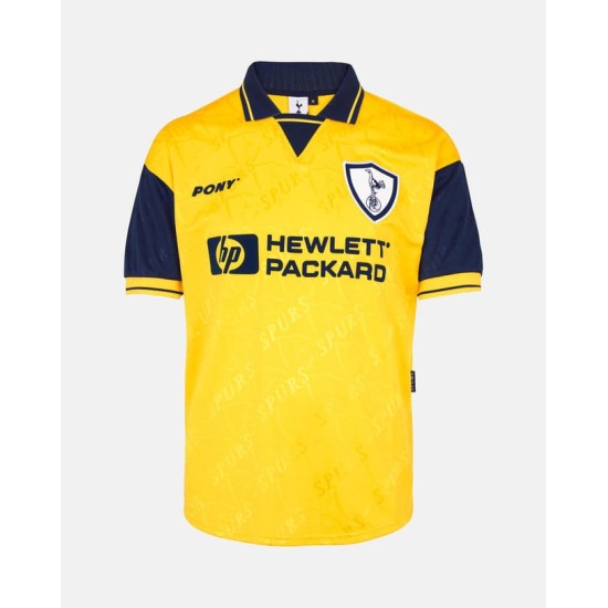 Camiseta Retro Pony de Visitante Tottenham Hotspur 1996 para Hombre