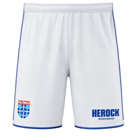 Pantalones Cortos de Local PEC Zwolle 2026/27 para Hombre