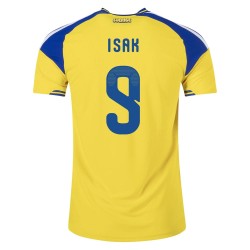 Camiseta Auténtica Local Suecia 2026 para Hombre ISAK #9