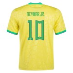 Neymar #10 Brasil Camiseta de Local Mundial 2022