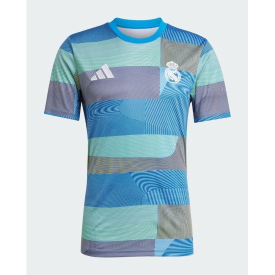 Camiseta de calentamiento tercera del Real Madrid 2025/26 para hombre