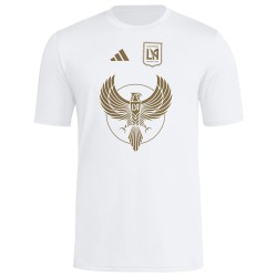Camiseta Hook AEROREADY Tercera Mujer Los Angeles FC 2025 - Blanca