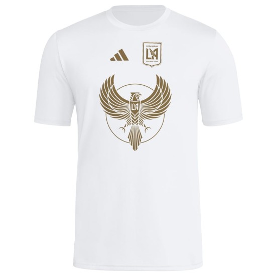 Camiseta Hook AEROREADY Tercera Mujer Los Angeles FC 2025 - Blanca