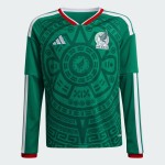 Camiseta de manga larga local de la Copa del Mundo 2026 de México para niño Camiseta de manga larga local de la Copa del Mundo 2026 de México para niño